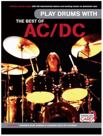 Play Drums with The Best of AC/DC (+Online Audio): vocal/drums/chords songbook