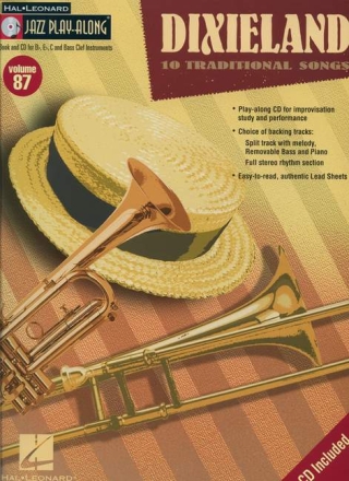 Jazz Playalong vol.87 (+CD): Dixieland for C, B flat, e flat and bass clef instruments
