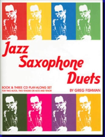 Jazz Saxophone Duets vol.1 (+3 CD's) for 2 saxophones score