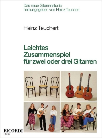 Leichtes Zusammenspiel f�r 2-3 Gitarren Spielpartitur