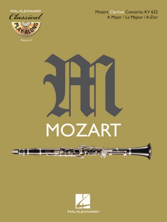 Konzert A-Dur KV622 f�r Klarinette und Orchester f�r Klarinette (+CD)