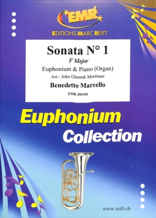 Sonata N� 1 in F Major for euphonium and piano (organ)
