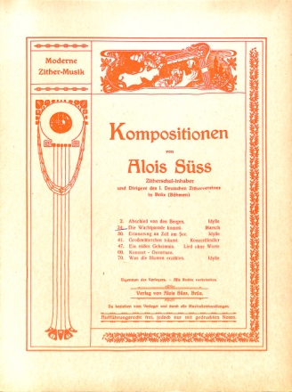 43 der beliebtesten Steirer, K�rtner und Tiroler Lieder f�r 1-2 Zithern (mit Text) Zither 2