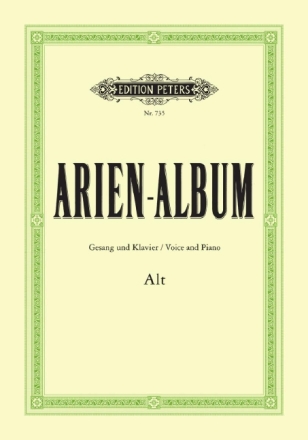 Ber�hmte Arien f�r Alt und Klavier (dt/orig)