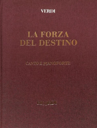 La forza del destino Klavierauszug,  gebunden 