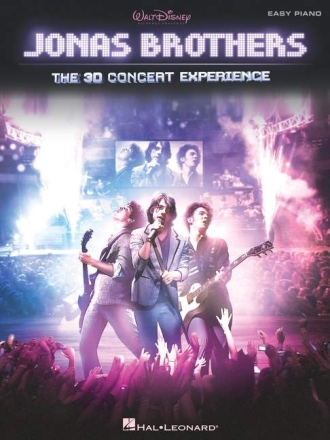 Jonas Brothers: The 3D Concert Experience for easy piano (vocal/guitar)