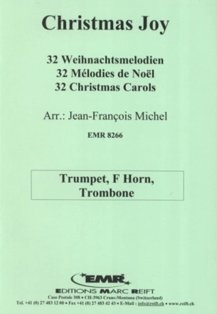 MICHEL, Jean-Fr. 32 Christmas Carols Trompete, Horn & Posaune