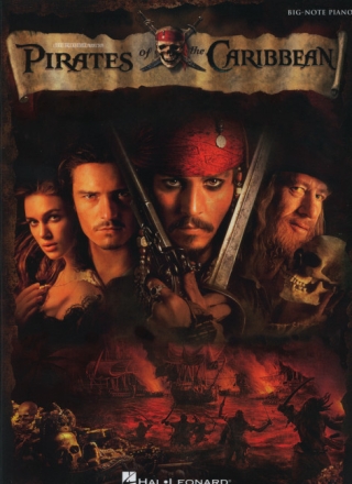 Pirates of the Caribbean: for big-note piano