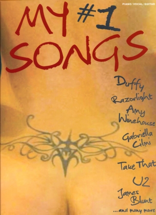 My #1 Songs songbook piano/vocal/guitar 