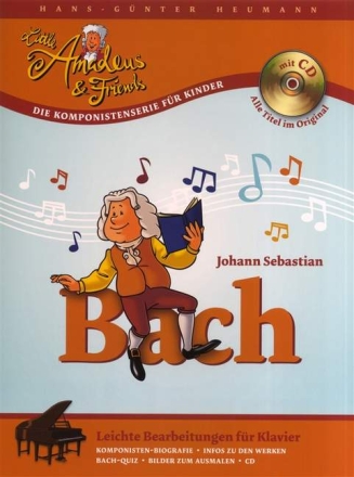 Johann Sebastian Bach - Leichte Bearbeitungen (+CD) f�r Klavier