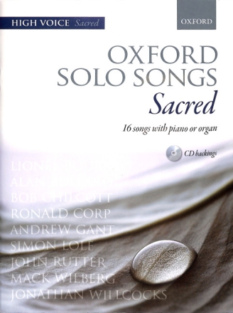 Oxford Solo Songs - sacred (+CD) for high voice and piano (organ)
