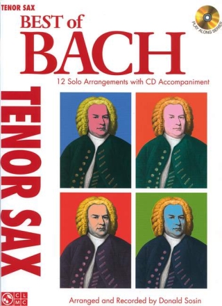 Best of Bach (+CD) for tenor saxophone
