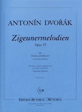 Zigeunermelodien op.55 f�r Violine und Klavier