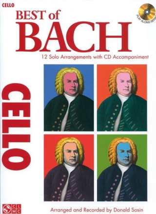 Best of Bach (+CD) for cello