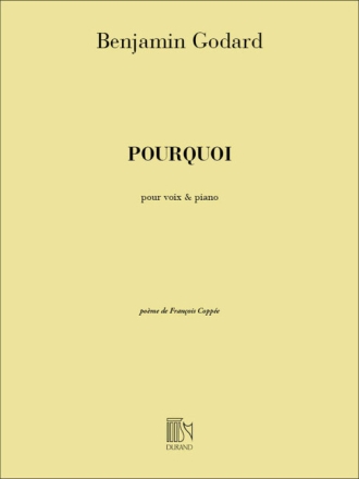 Pourquoi pour chant et piano