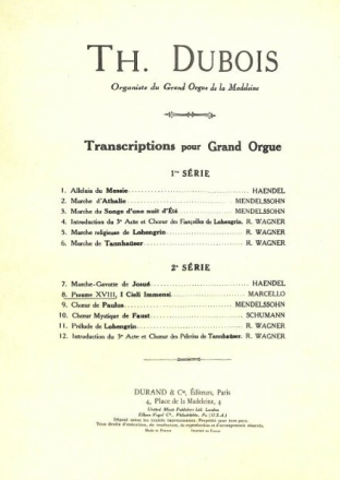 Marcello Psaume Xviii Orgue Organo O Armonio