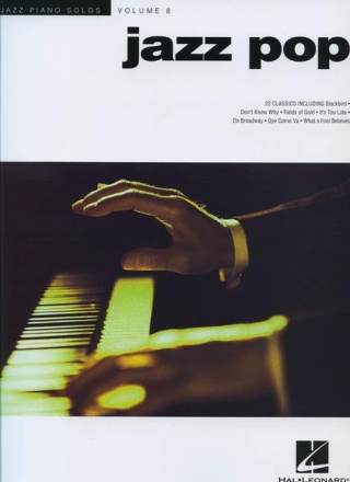 Jazz Pop: 22 classics for piano (with chords)