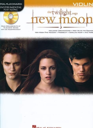 New Moon (The Twilight Saga vol.2) (+CD): for violin