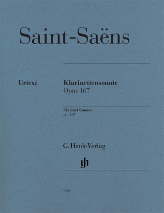 Sonate op.167 f�r Klarinette und Klavier