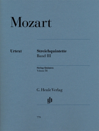 Quintette Band 3 f�r 2 Violinen, 2 Violen und Violoncello Stimmen