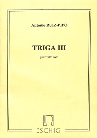Ruiz-Pipo Triga Iii Pour Flute Flute