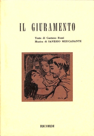 S. Mercadante Il Giuramento classical Libretto