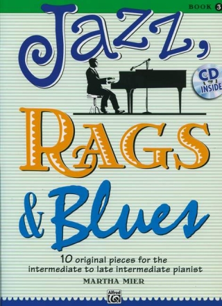 Jazz Rags and Blues vol.3 (+CD): for piano