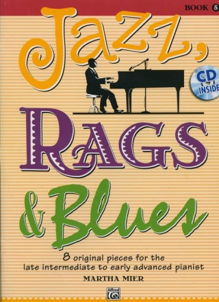 Jazz Rags and Blues vol.5 (+CD): for piano