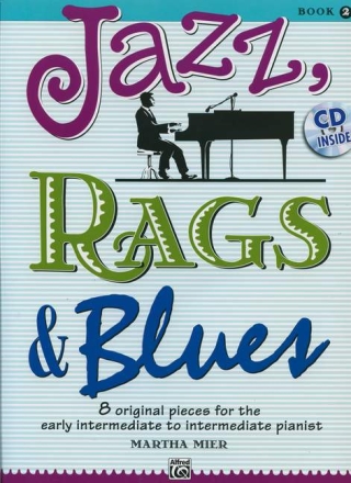 Jazz Rags and Blues vol.2 (+CD) for piano