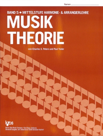 Musiktheorie Band 5 Ein Arbeitsbuch