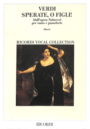 G. Verdi Nabucco: Sperate O Figli! Canto (O Voce Recit) E Pianoforte