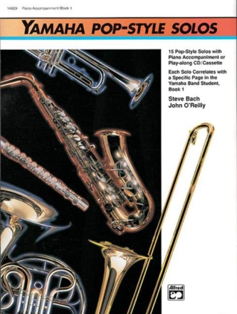 Yamaha Pop-Style Solos vol.1: piano accompaniment