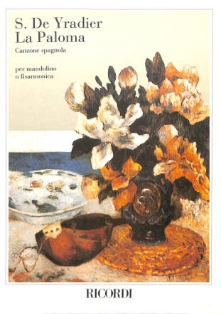 S. Yradier La Paloma Mandolin and Various Instruments
