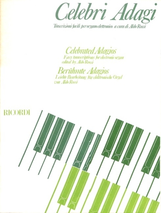 Various Celebri Adagi Electrical Organ