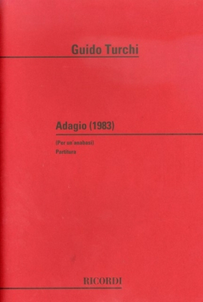 G. Turchi Adagio (Per Un'Anabasi) classical