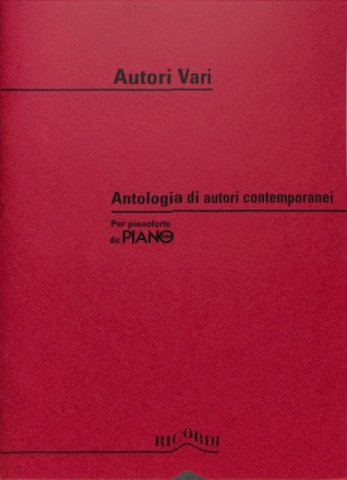 Various Antologia Di Autori Contemporanei PIANO