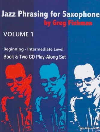 Jazz Phrasing vol.1 (+2 CD's) for Saxophone
