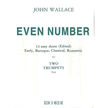 Even Number  for 2 trumpets (easy)