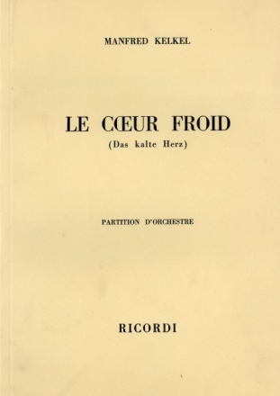 Kelkel  Coeur Froid Orchestre Orchestral material (for sale)