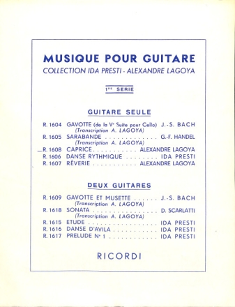 Lagoya  Capriccio Guitare Guitar / Lute