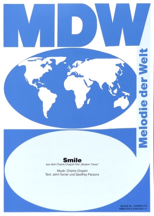 Smile for vocal and piano Einzelausgabe