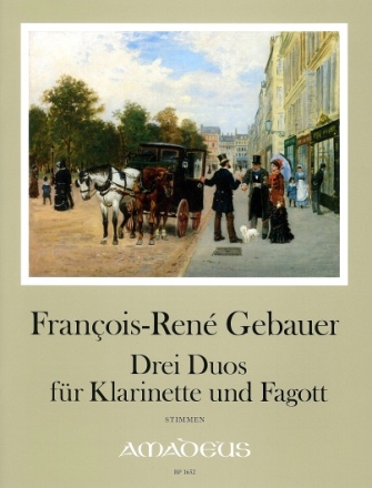 3 Duos f�r Klarinette und Fagott Stimmen