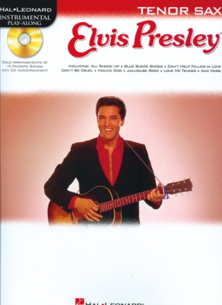 Playalong - Elvis Presley (+CD) for tenorsaxophone