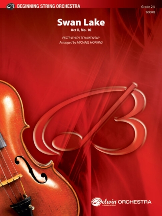 Swan Lake Act 2 no,10 for string orchestra score and parts