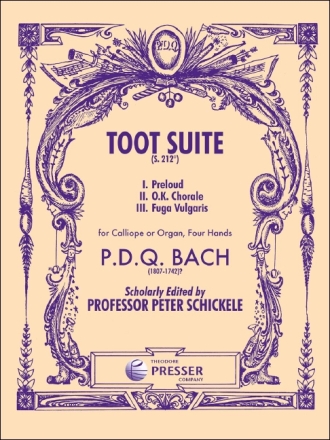 Toot Suite for calliope or organ 4 hands