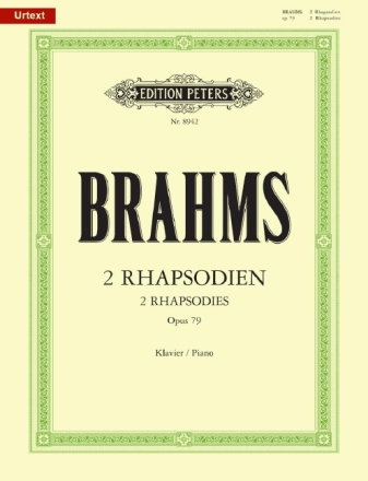 2 Rhapsodien op.79 f�r Klavier