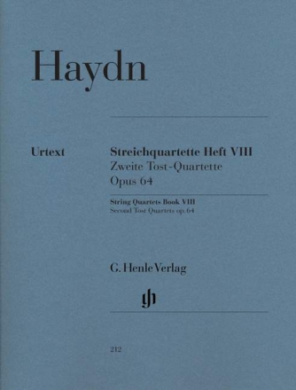 Streichquartette Band 8 op. 64  Stimmen