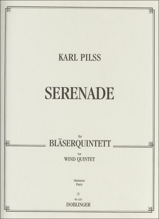 Serenade f�r Fl�te, Oboe, Klarinette, Horn und Fagott Stimmen