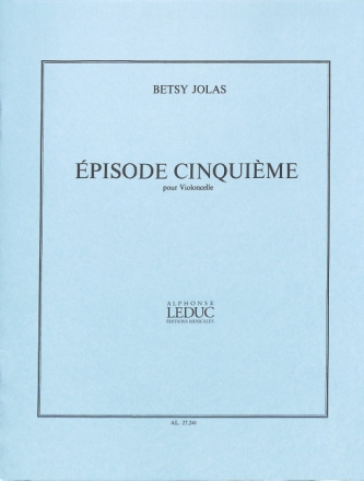 �pisode cinqui�me pour violoncelle