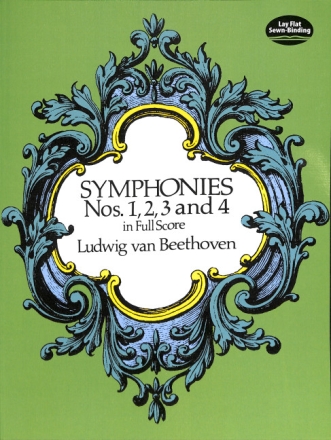 Symphonies nos. 1, 2, 3 and 4 for orchestra score